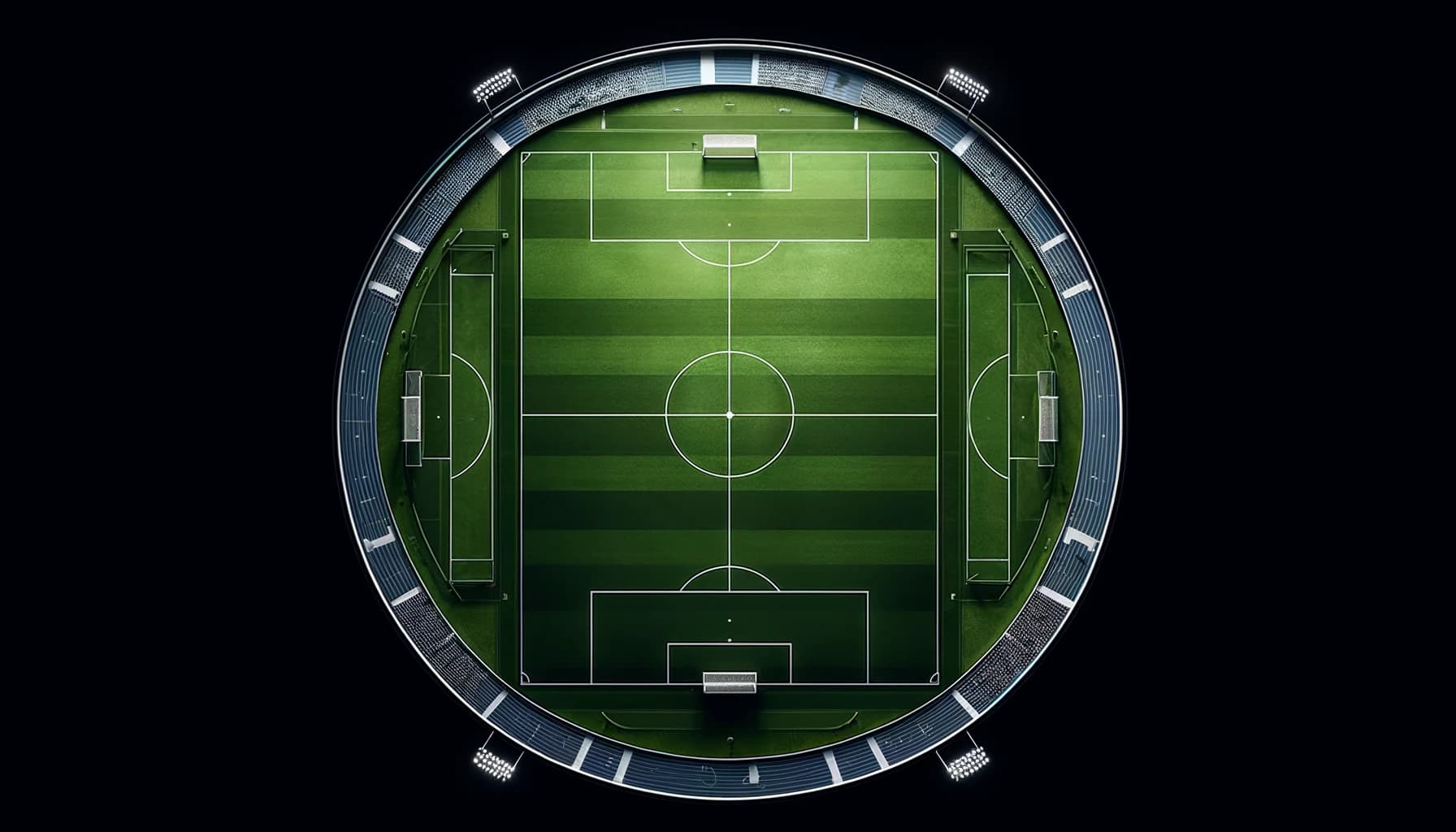 DALL·E 2024-04-04 18.28.36 - A highly realistic aerial view of a soccer pitch, focusing exclusively on the field itself, without any spectators. The image captures the entire pitc.webp